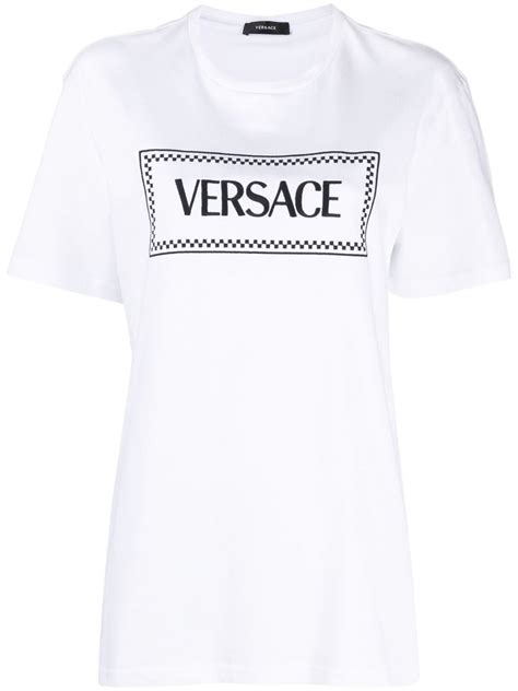 Versace 90s Logo Embroidered T